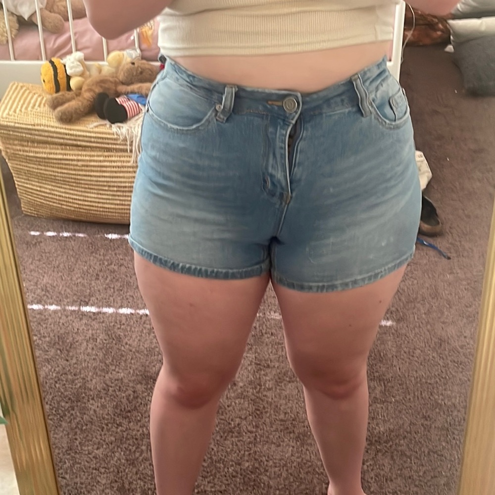 Indigo Rein Jean Shorts
